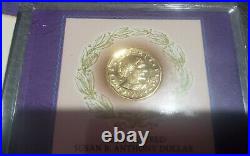 Collectible us coins, 1979 Susan b anthony gold dollar Rare