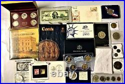 Collection Of Coins & Currency Sets, Gold, Silver, Collectible Sets #3