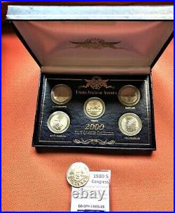 Collection Of Coins & Currency Sets Silver, Gold, Collectible Set #2