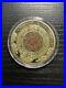 Commemorative Mayan Calendar Gold Coin With Great Detail, Case Included