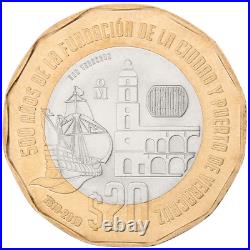 Complete commemorative collection of 7 new Mexican 20 peso coins