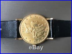 Corum 18kt Gold Coin Watch Automatic