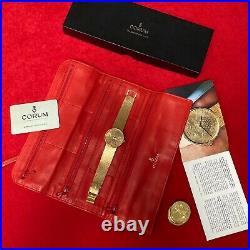 Corum AUTOMATIC Coin 1904 $20 Dollars Full Gold Watch / HERITAGE COLLECTION SET