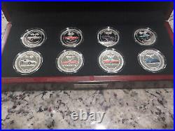 Corvette Proof Coin Collection 99.9% pure silver with 24k Gold plated reverse