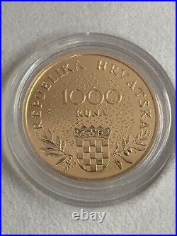 Croatia 1990-1995 Gold Silver Kuna Coin Set Anniversary Independence Hrvatska