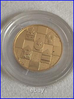 Croatia 1990-1995 Gold Silver Kuna Coin Set Anniversary Independence Hrvatska