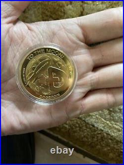 Crypto Tangible Coins? 8 Count Doge gold, Doge Silver, Doge Painted, TTM, SHIB