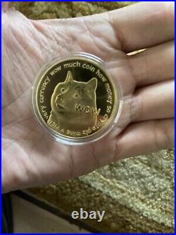 Crypto Tangible Coins? 8 Count Doge gold, Doge Silver, Doge Painted, TTM, SHIB