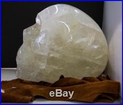 Crystal Skull 67lbs Quartz 1.5 Ft Pirate Gold Coins Treasures Of Earth Jewelry