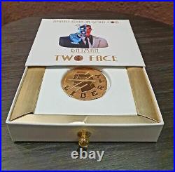 DC Batman TAS TWO FACE'S COIN Prop Replica Gold Edition