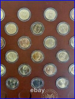 Danbury Mint Presidential Golden Dollar Coins Master Set 39 Rolls