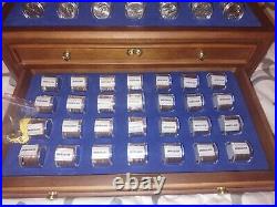 Danbury Mint Uncirculated State Quarter Collection