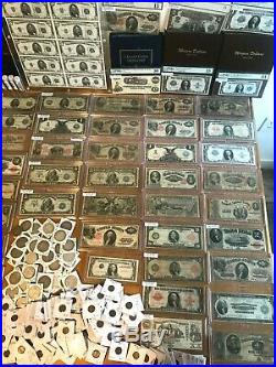 Dealer Coin & Currency Inventory! Huge Collection! RARE Currency! GOLD & Silver