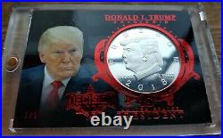 Decision 2020 Donald Trump 1/1 Gold Coin Right To Bear Arms Grail One of One SSP