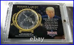 Decision 2020 Donald Trump 1/1 Gold Coin Right To Bear Arms Grail One of One SSP