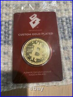 Denarium bitcoin 6 Coin Listing 3 Rares 3 Comon 1 Is 0.999 Pure Gold Out Of 6