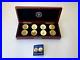 Diana Princess Legacy GOLD PROOF Complete 8 Coin Set Bradford Mint Lady Di