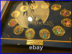 Disney Bradford Disney Princess Collection 24k Gold Plated Coin Set Of 12