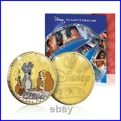 Disney Classic Collection 04 Limited Edition Collectable Gold Coin/Medal