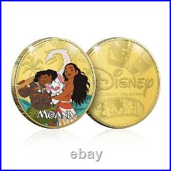 Disney Classic Collection 04 Limited Edition Collectable Gold Coin/Medal