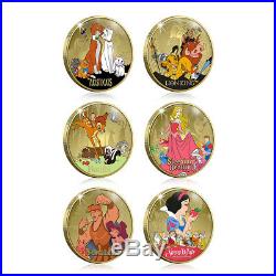 Disney Classics Collection Gold Coin / Medal Complete Pack 01