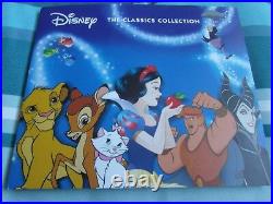 Disney Classics Collection Gold Plated Coins/medals Set Of 6