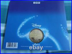Disney Classics Collection Gold Plated Coins/medals Set Of 6