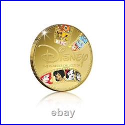 Disney Coin Collection Disney Gifts Classics Collection Gold Coin/Medal T