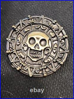 Disney Pin 00092 PIRATES AZTEC GOLDEN COIN Artist Proof LE Only 25 made AP