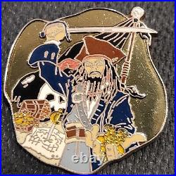 Disney Pin 00092 PIRATES CAPTAIN GOLDEN COIN Artist Proof LE Only 25 made AP