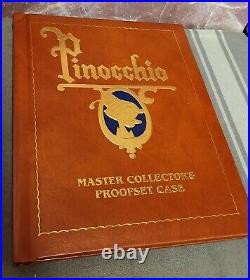 Disney Pinocchio 50th Anniversary Six 1/10 Troy Oz Gold Coin Collectors Proofset