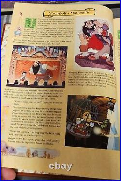 Disney Pinocchio 50th Anniversary Six 1/10 Troy Oz Gold Coin Collectors Proofset
