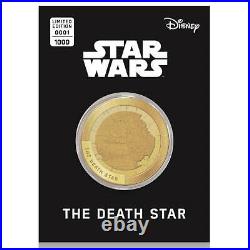 Disney Star Wars Commemorative Collector's Gold Coin (Set of 24) Yoda Dark Vader
