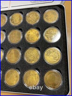 Disney Star Wars Rare Limited Edition Gold Coin Set Limited to 500 Worldwide New