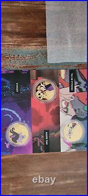 Disney Villains Official Collection Coin Set (6 Coins) 24 Carat Gold Plating