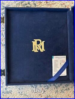 Disney's Fantasia 50th Anniversary RARE Proofset Case 7 1oz Silver Coin Gold Set