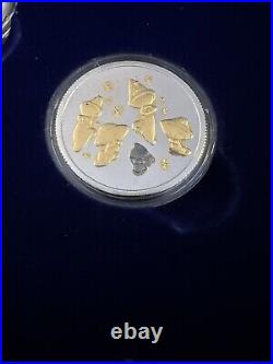 Disney's Fantasia 50th Anniversary RARE Proofset Case 7 1oz Silver Coin Gold Set