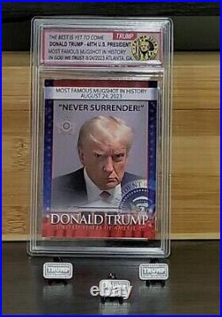 Donald J Trump 2024.999 Fine SILVER Bullion MUGSHOT- historical- Collection