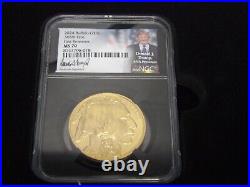 Donald J. Trump 45th President 2024 First Releases MS 70, 5-Piece Gold Coin Set
