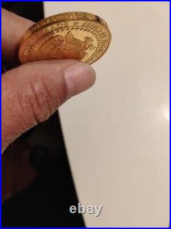 Donald Trump 45th President Liberty PROOF Gold Capsule is Good For Collection