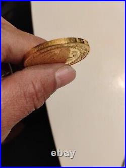 Donald Trump 45th President Liberty PROOF Gold Capsule is Good For Collection