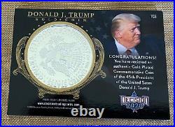 Donald Trump Decision 2020 Series 2 Gold Coin Card Tc6 Gold Foil Parallel #30/45