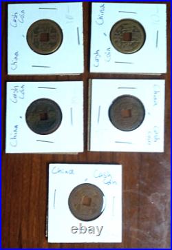 EMPIRE OF CHINA Lot of Twenty-Four (24) Coins- Nice Shape, Great Collectibles