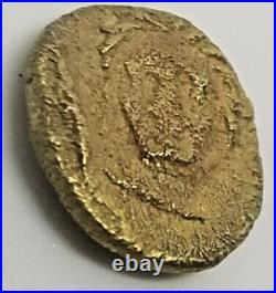 Electrum Gold Ancient Roman Emperor Coin