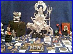 Estate Junk Drawer Includes Gold SilverAntique CoinsJewelry And More