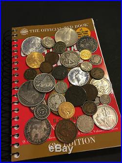 Estate Sale Lot Old Us Coins Moneygold Silverbig Value Collection 50 Years+