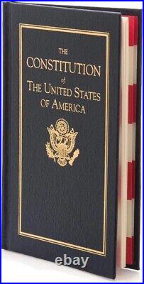 Exquisite Franklin Mint Founding Fathers Coin Collection 7-Piece Storage Box
