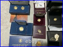Extraordinary US Mint Gold Coin & Medal Collection (22 total items)