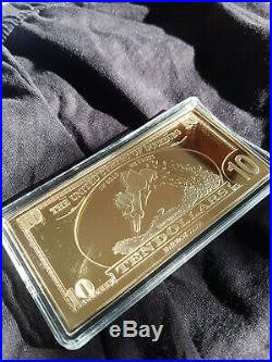 Extremely Rare! Disney Scrooge McDuck $10 Sport of Tycoons Gold LE of 150 Bar