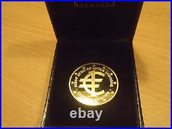 Extremely Rare! Gold Walt Disney First Euro of Uncle Scrooge School Sample Coin